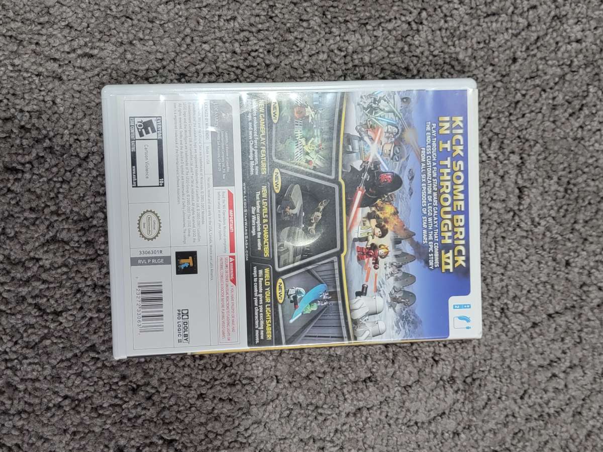 wii star wars lego complete saga