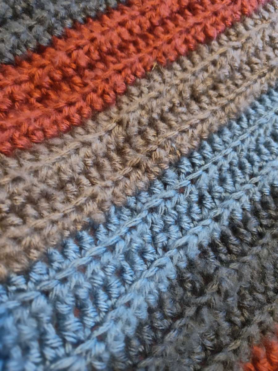 hand made crochet blanket