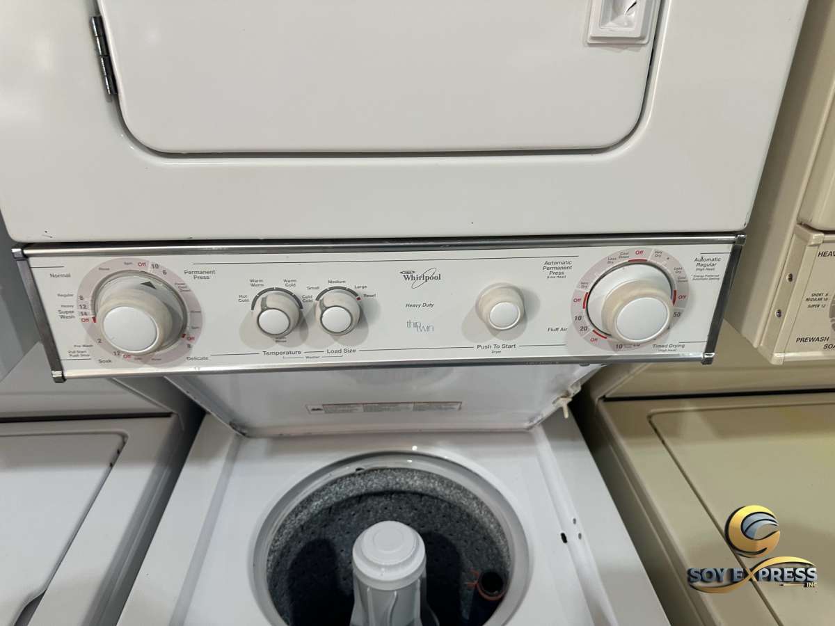 Whirlpool combo 24W washer and dryer stackable