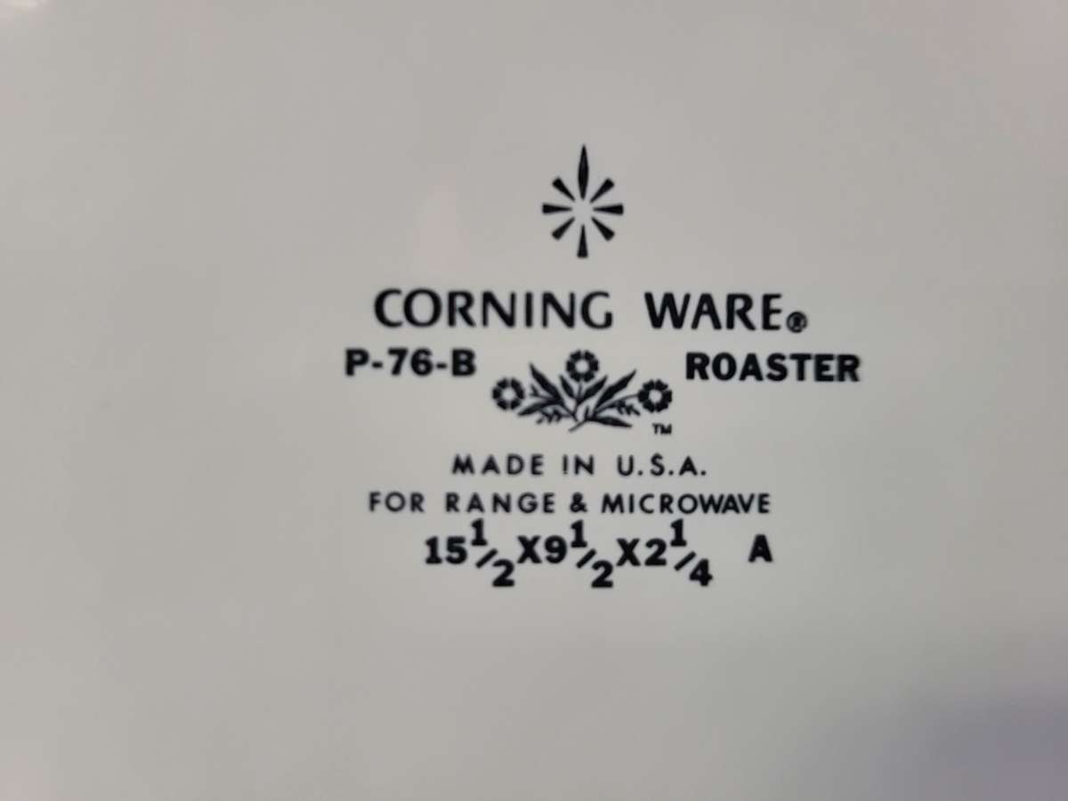Antique Corningware Roasting Pan