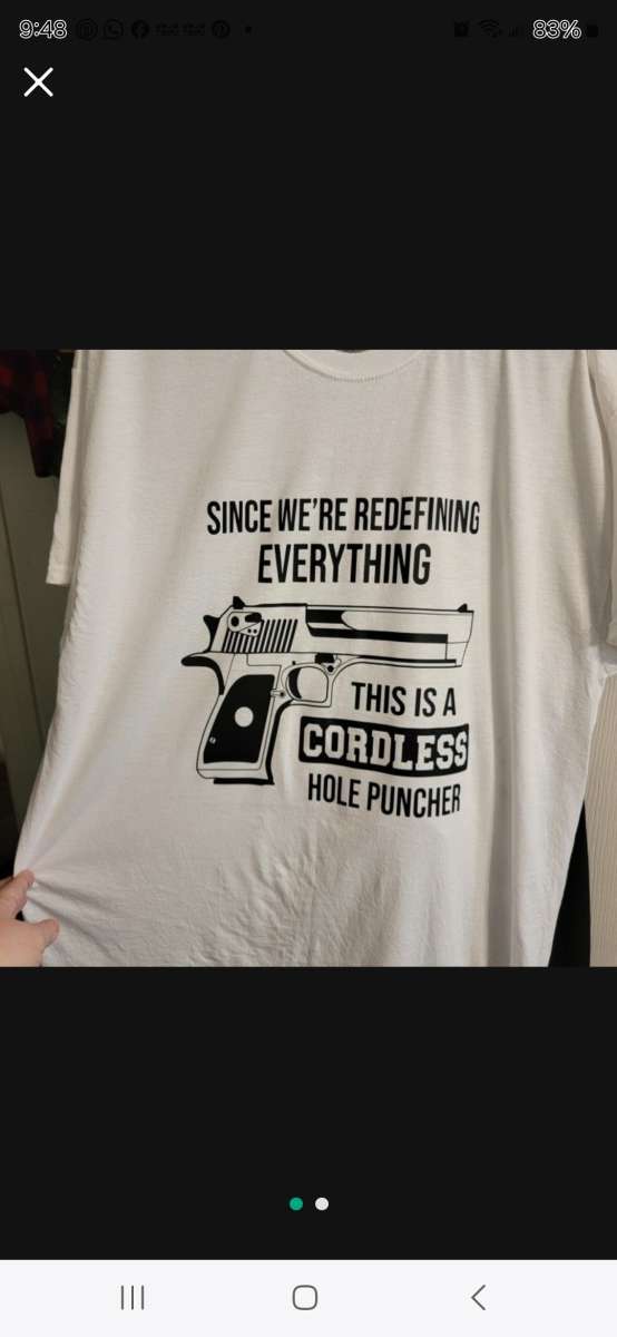 Mens Diy TShirt Xl I Made new