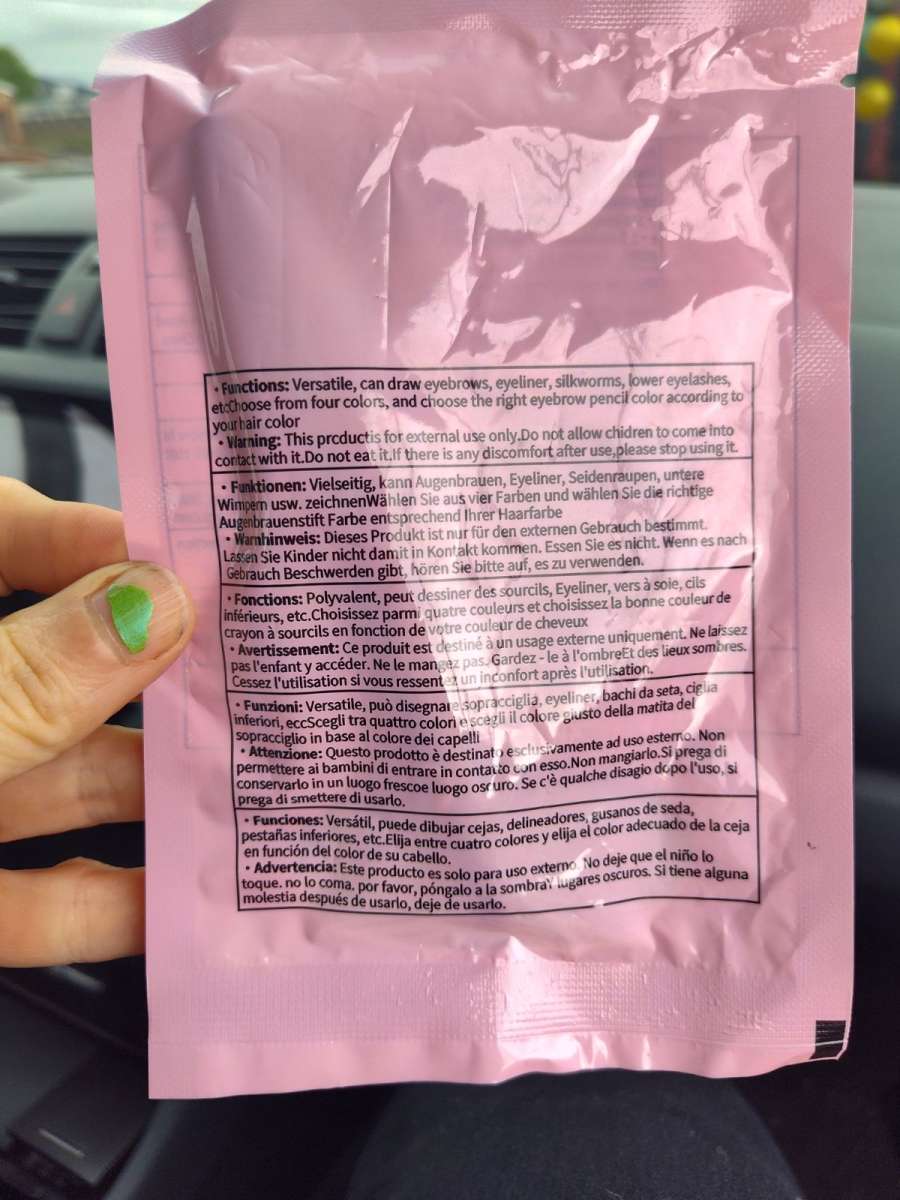 brown liquid eyebrow pencil