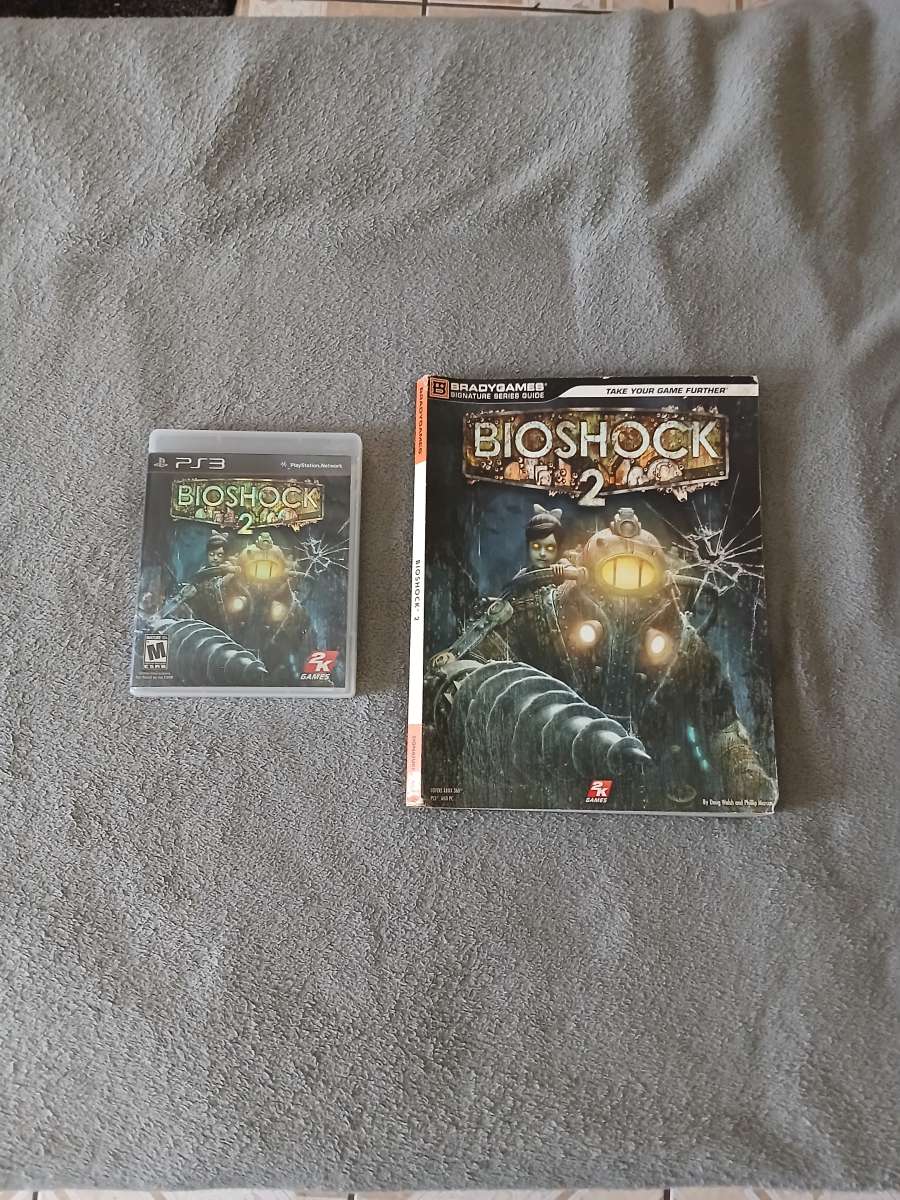 BioShock 2 with Official Strategy Guide Magazine PS3