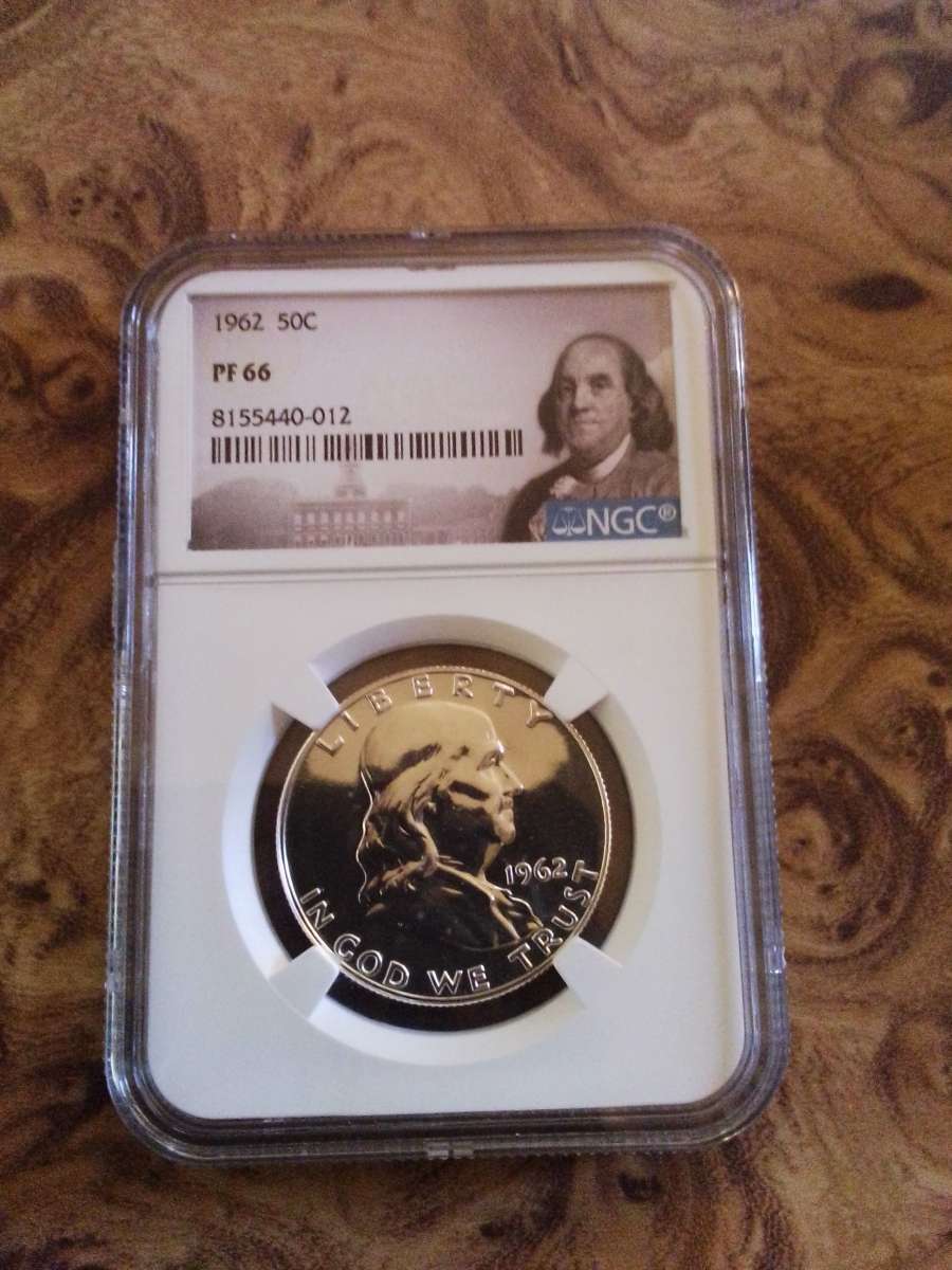 Three NGC Graded Franklin Silver Half Dollars