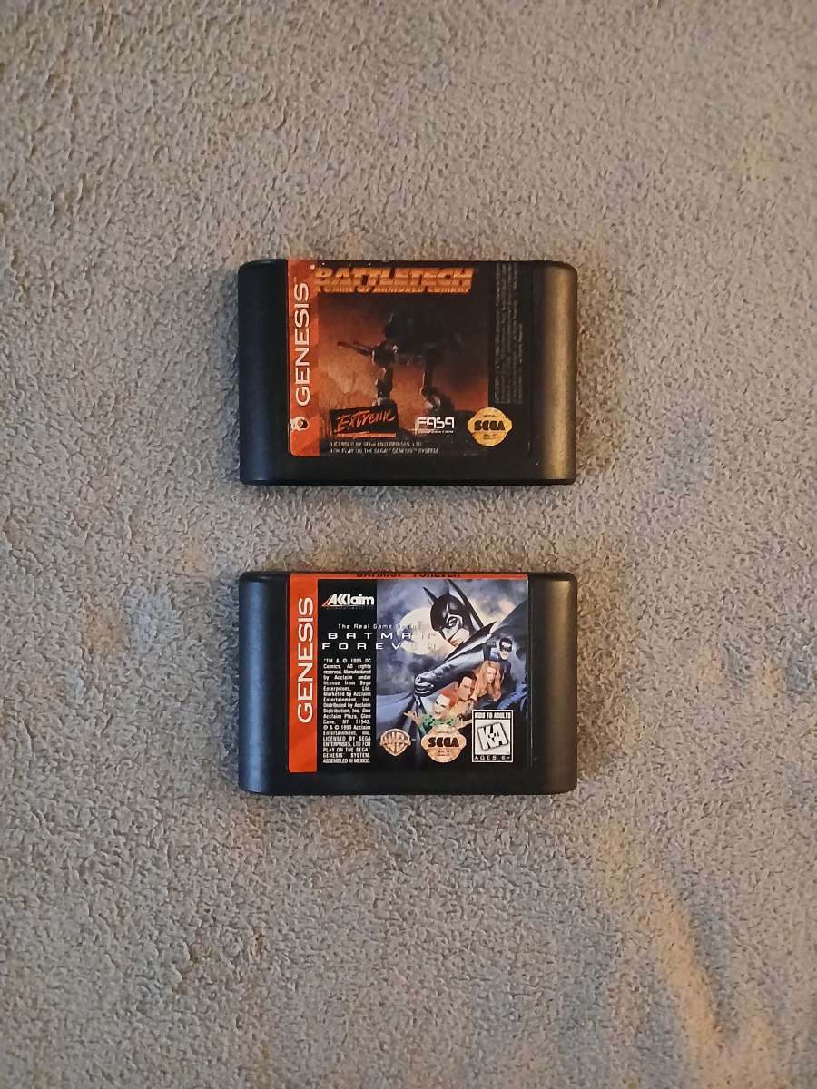 4 Sega Genesis Games for Sega Genesis