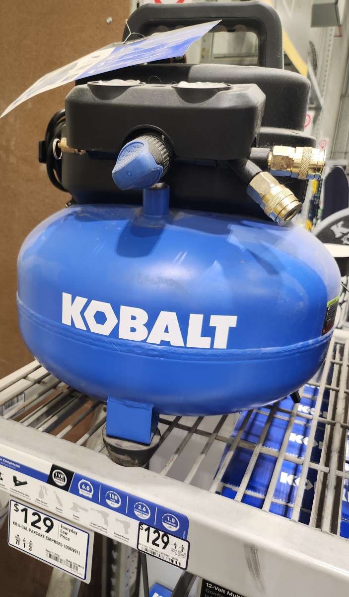 Kobalt Portable Pancake Air Compressor