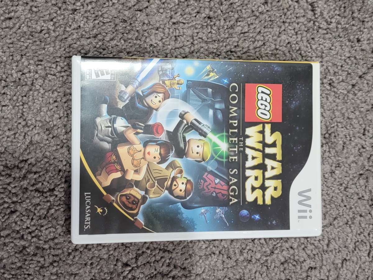 wii star wars lego complete saga