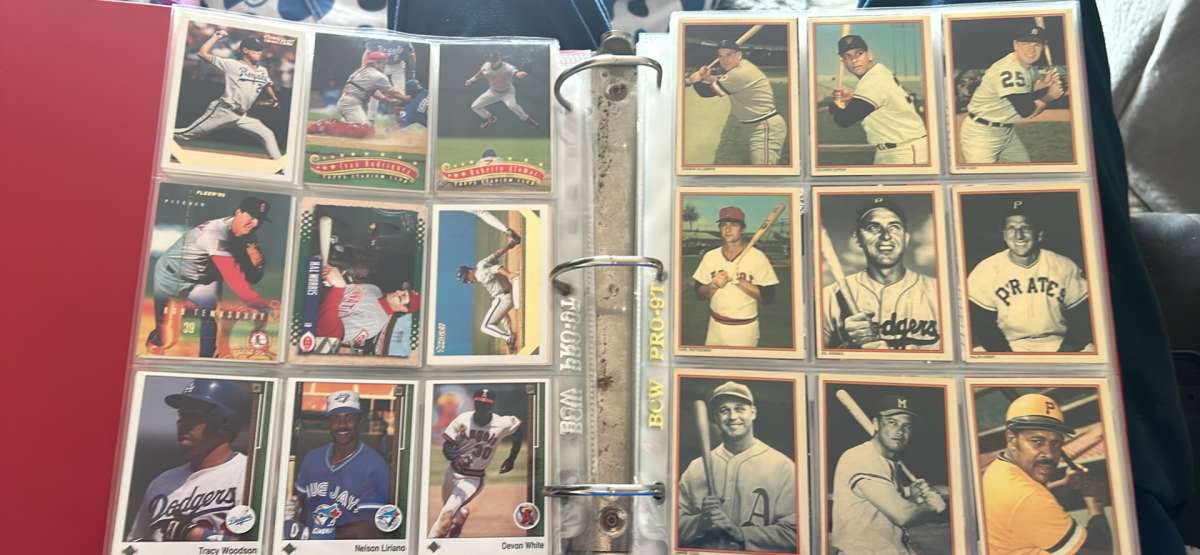 baseball card collection