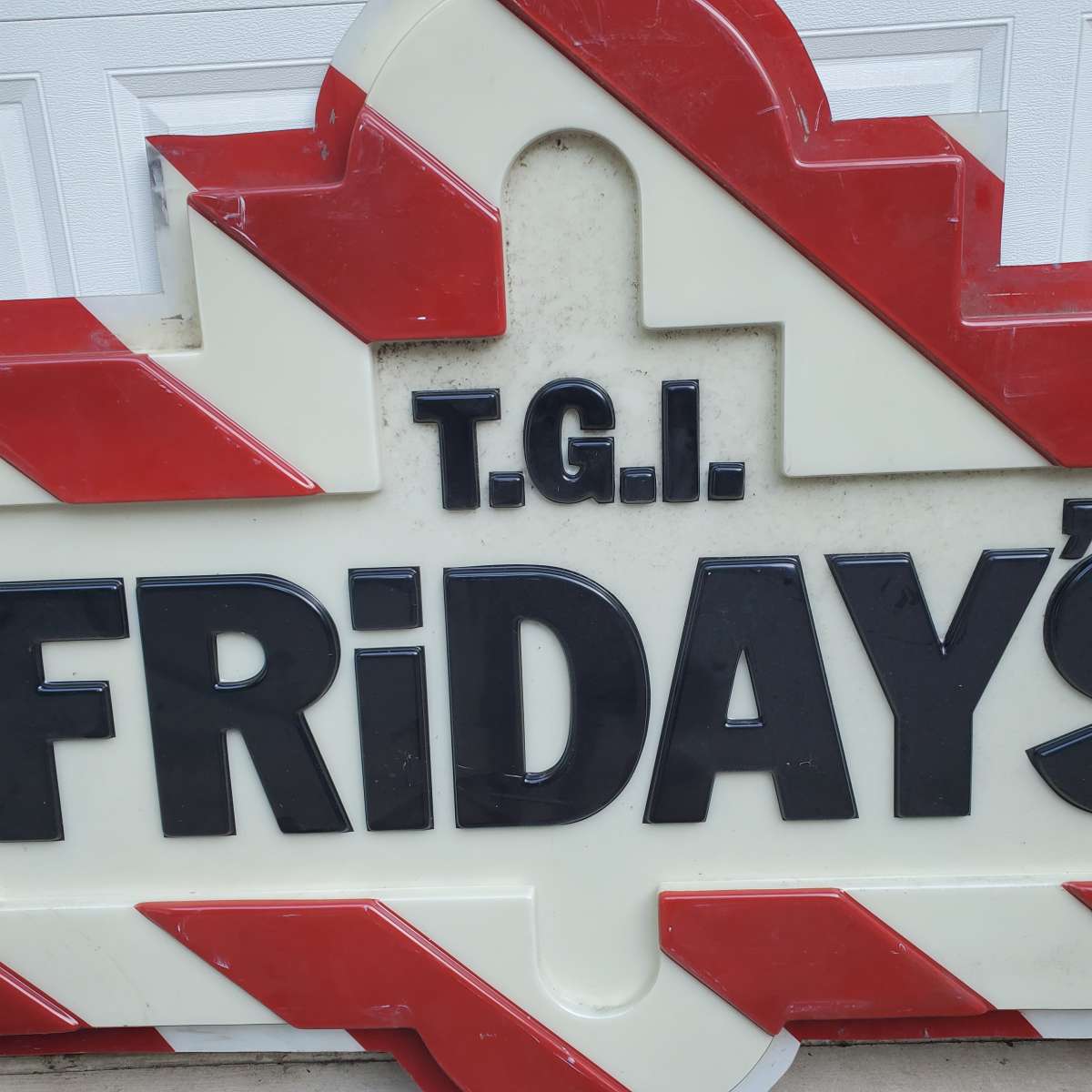 TGI Fridays Plastic Molded Sign  95 x 65  RRR Signs