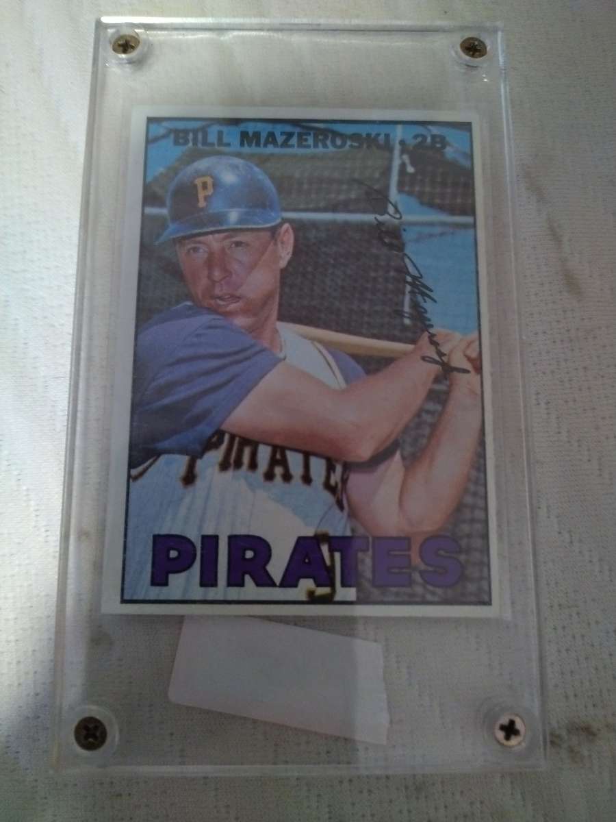 1967 Topps  Bill Mazeroski TRADING CARD