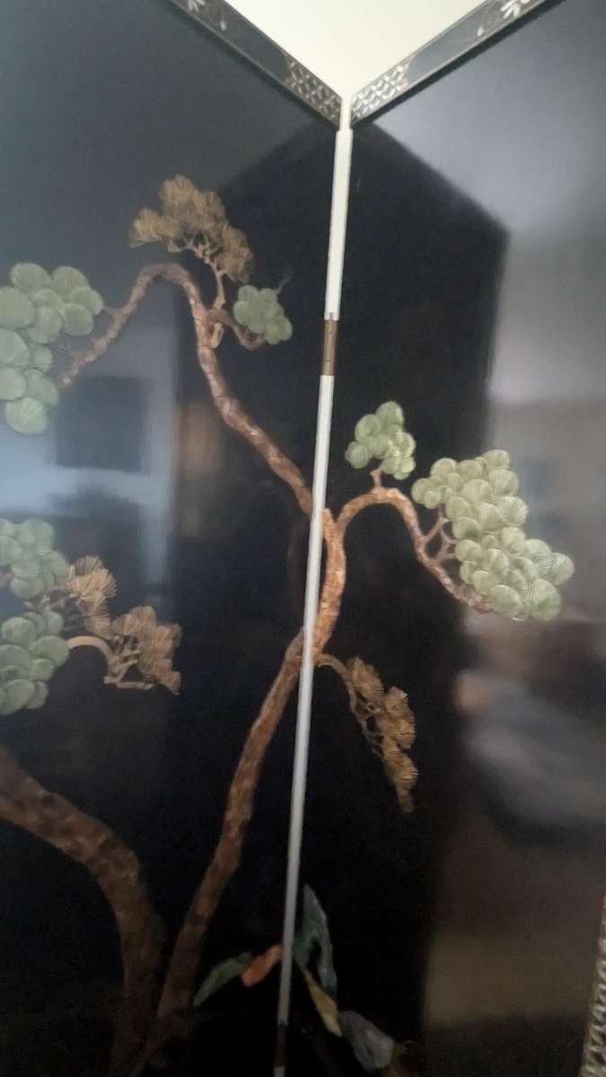 Chinese folding screen