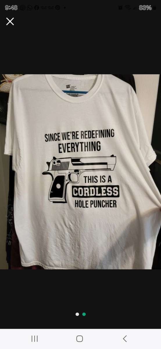 Mens Diy TShirt Xl I Made new