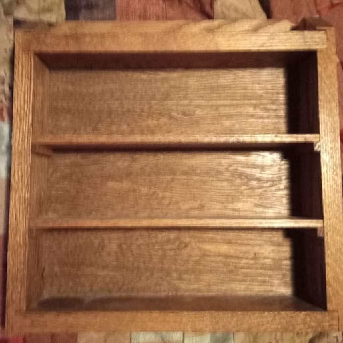 Hand made small wooden shelf