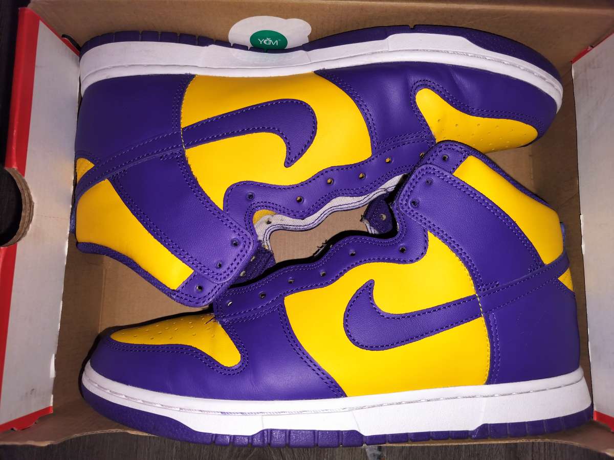 Nike Dunk High LAKERS