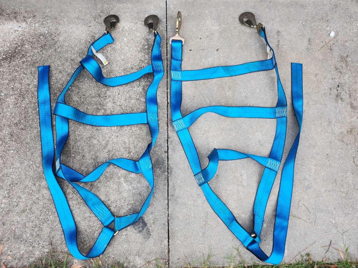 Tow Dolly Basket Straps