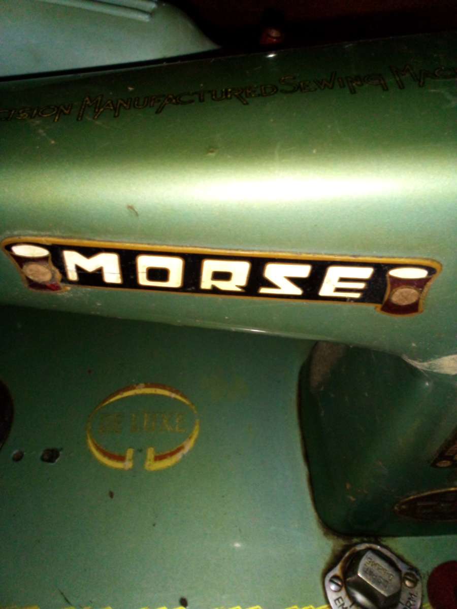 Morse sewing machine