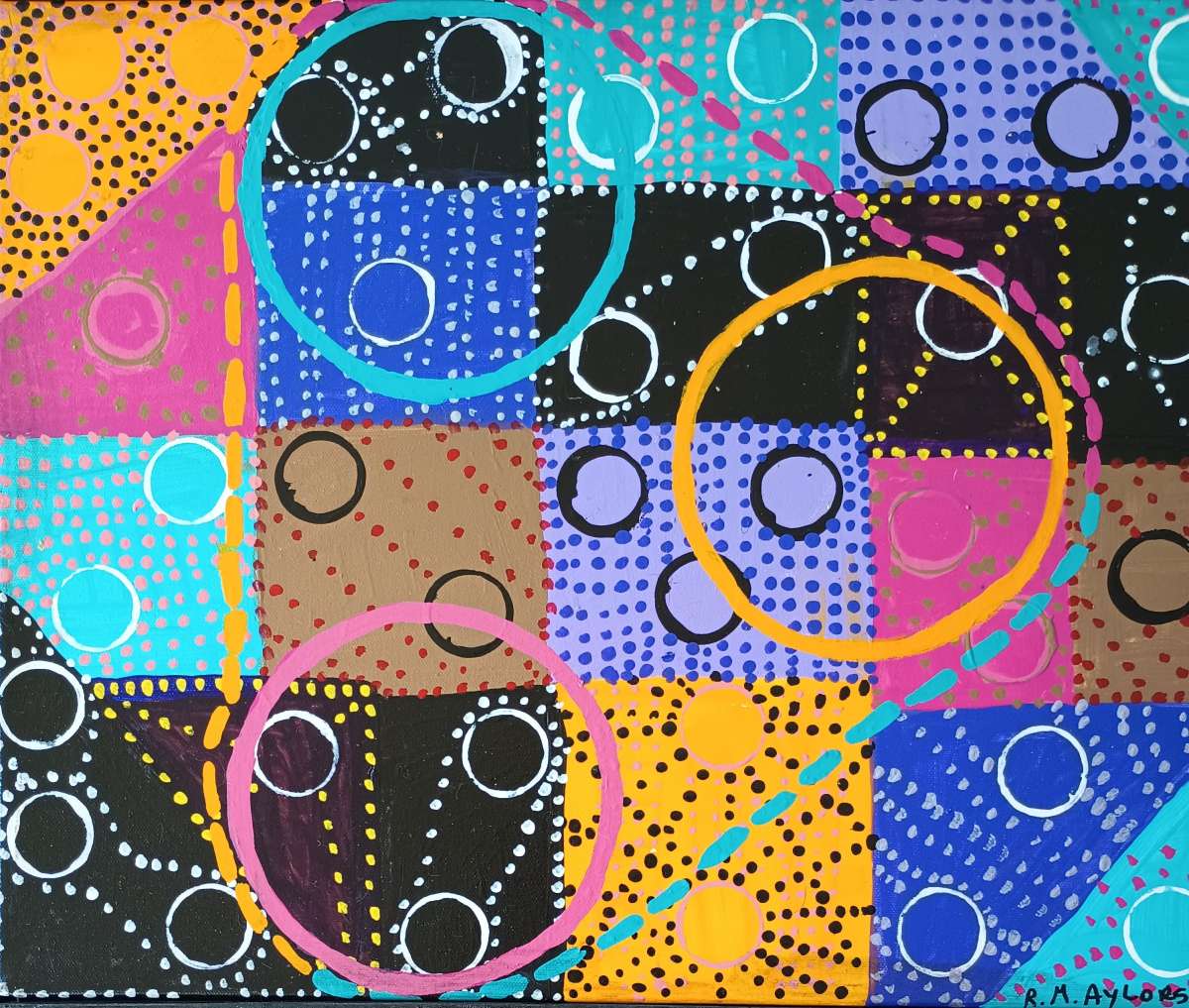 The Gears in Motion Painting