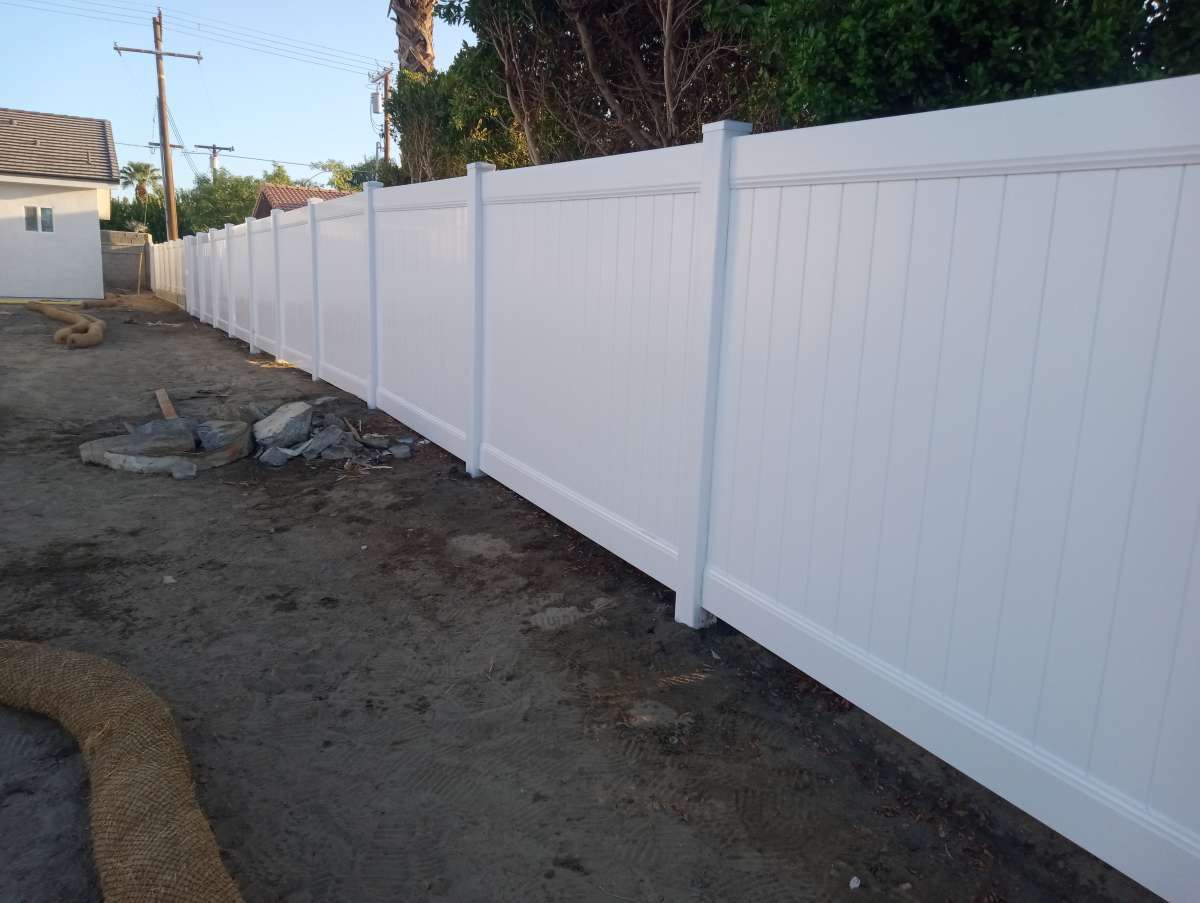 privacy fence installed