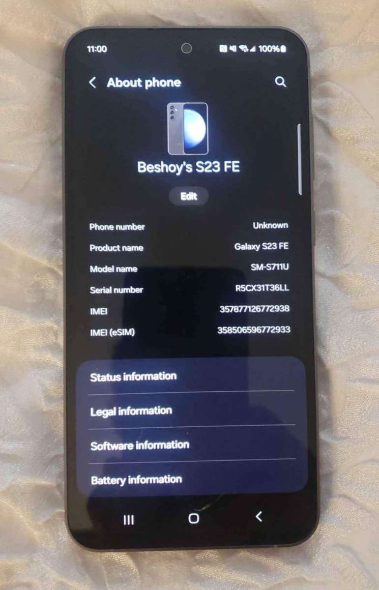 Unlocked Samsung Galaxy S23 Fe
