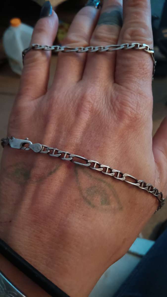 Sterling silver  Italy chain