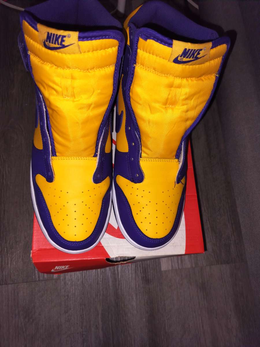 Nike Dunk High LAKERS