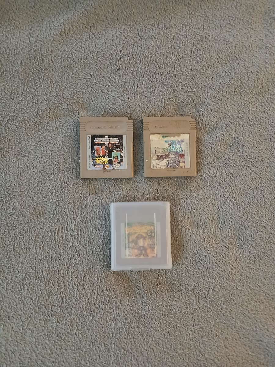3 Gameboy Games for Nintendo Gameboy