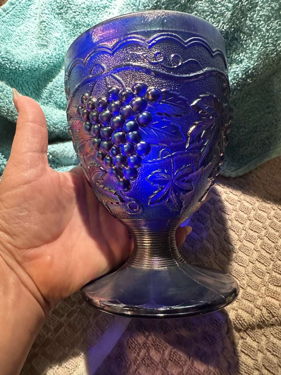 Glass Goblet by Imperial Glass company