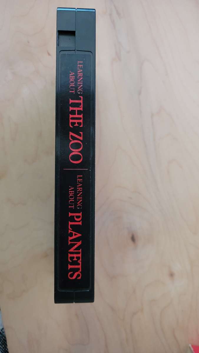 Learning About the ZooPlanets VHS movie cheap
