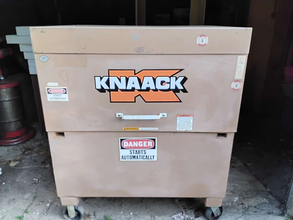 Knaack Gang Box or Job Box HD Caster Wheels OEM Like New