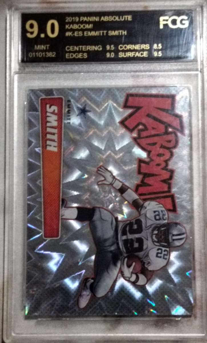 Emmitt Smith Kaboom Card
