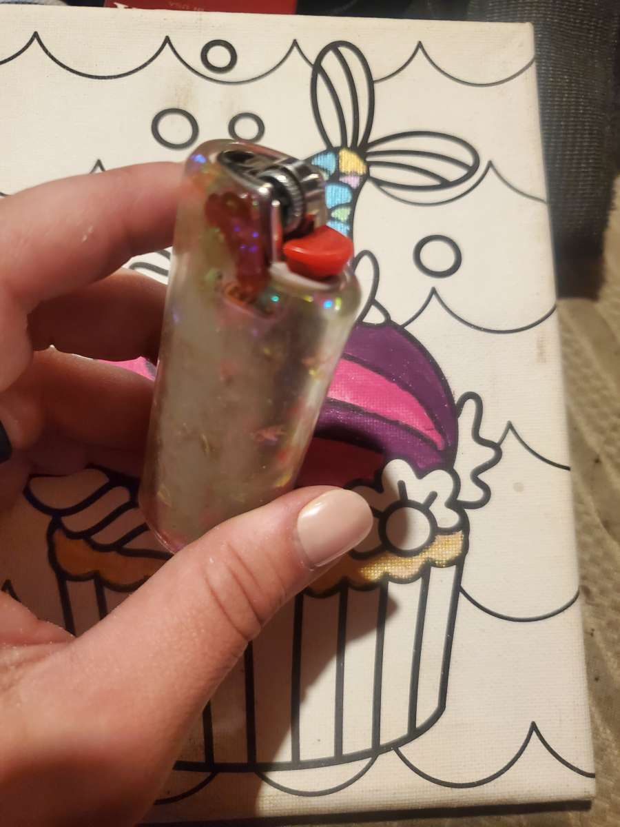 Coustom made epoxy lighter case