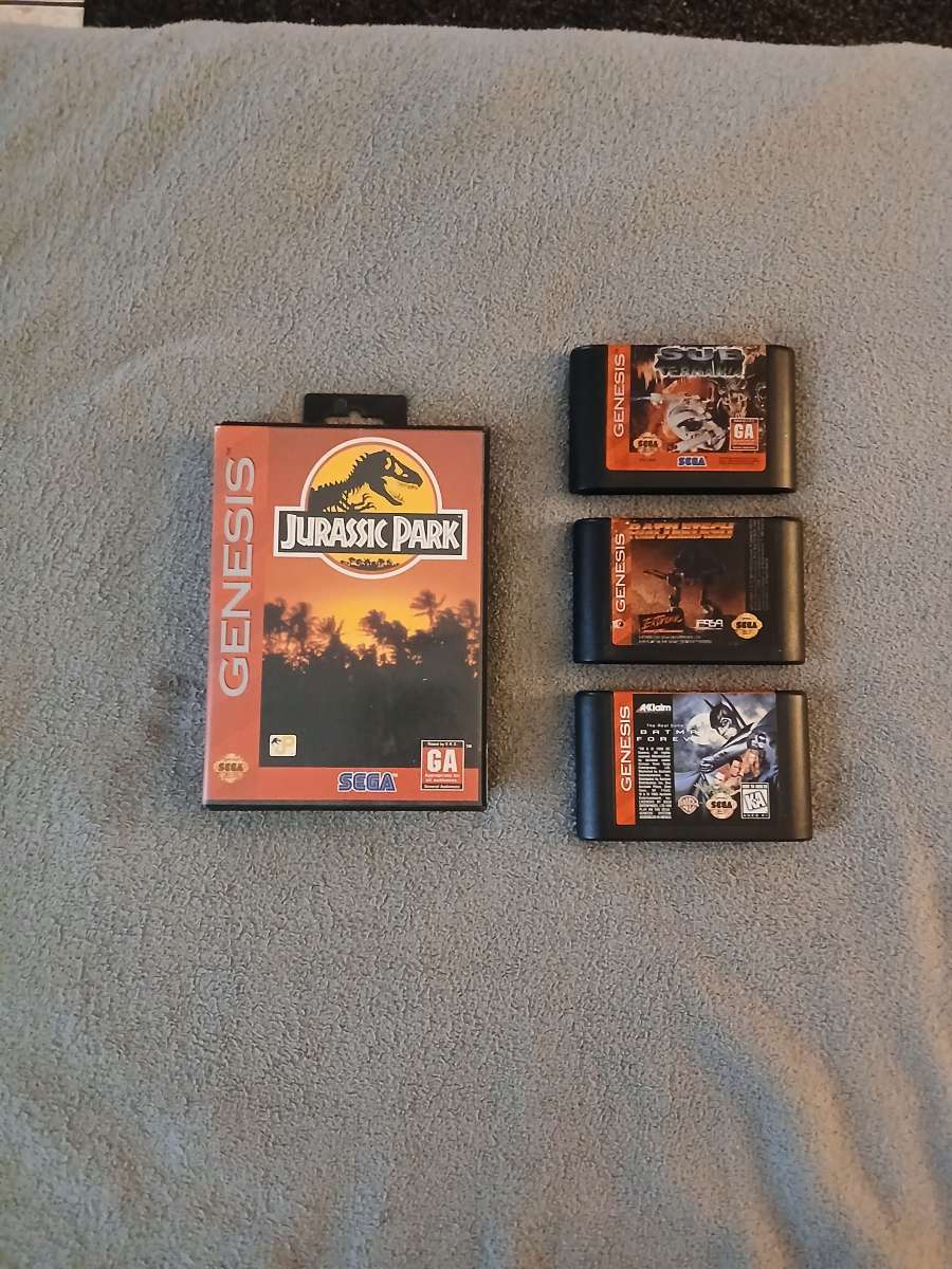 4 Sega Genesis Games for Sega Genesis