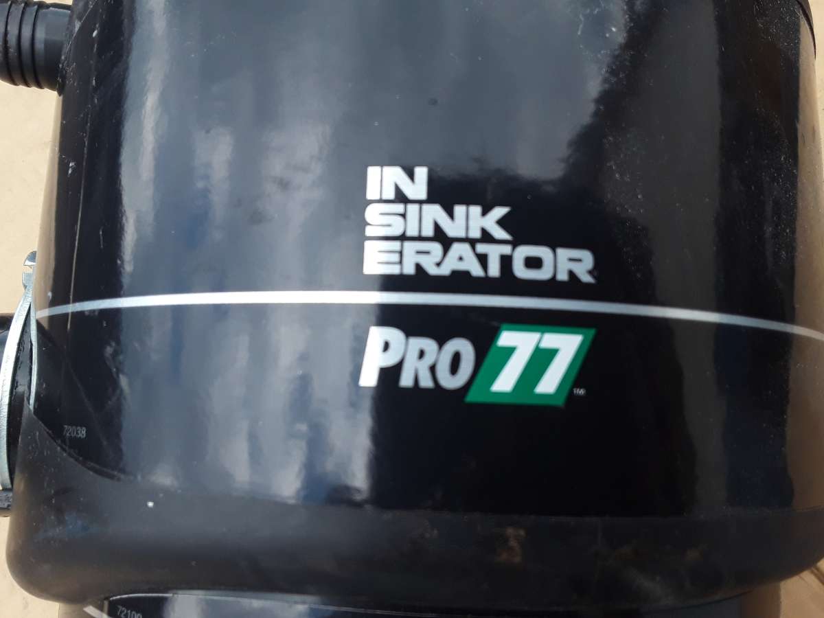 In Sink Erator Pro 77 1 Horse Power Motor OEM Like New