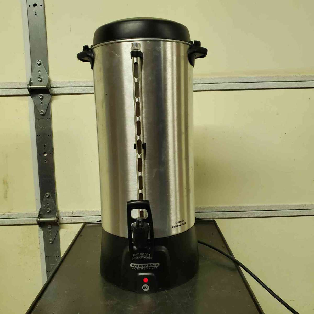 100 Cup Coffee Urn  Percolator Proctor Silex 45100R  RRR Ap
