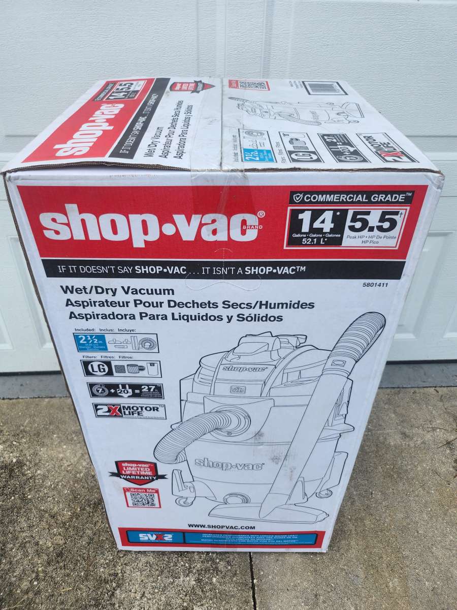 Shop Vac WetDry Vacuum BRAND NEW