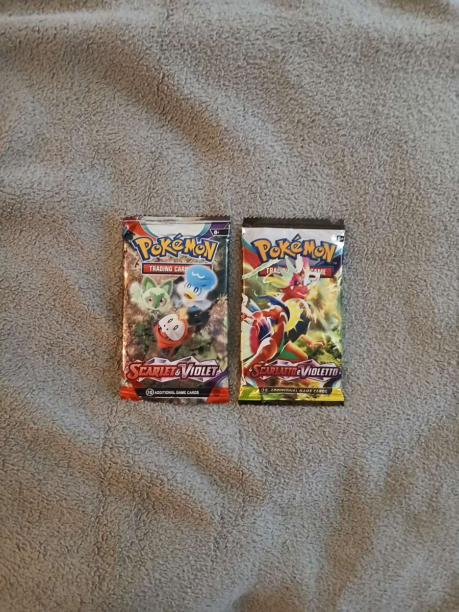 Pokmon Trading Card Game Scarlet And Violet Booster Packs