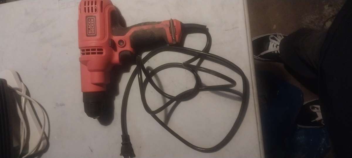 Black and Decker power drill