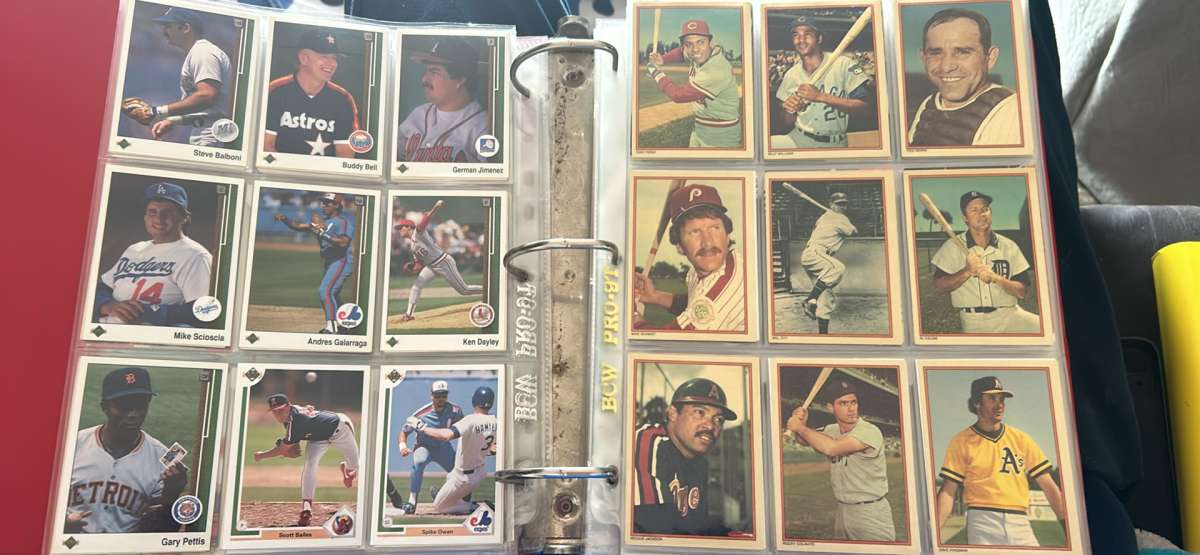 baseball card collection
