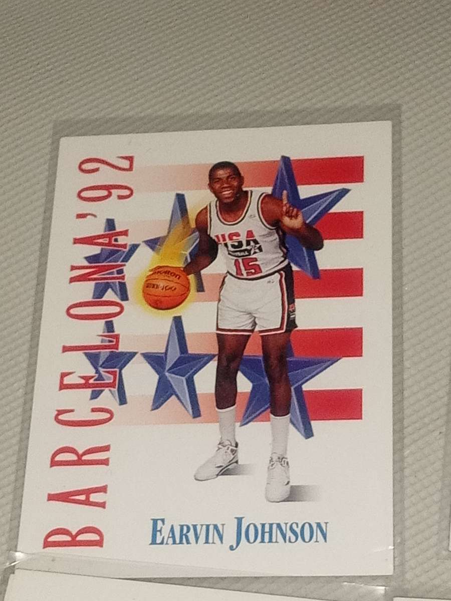 Earvin Magic Johnson card lot