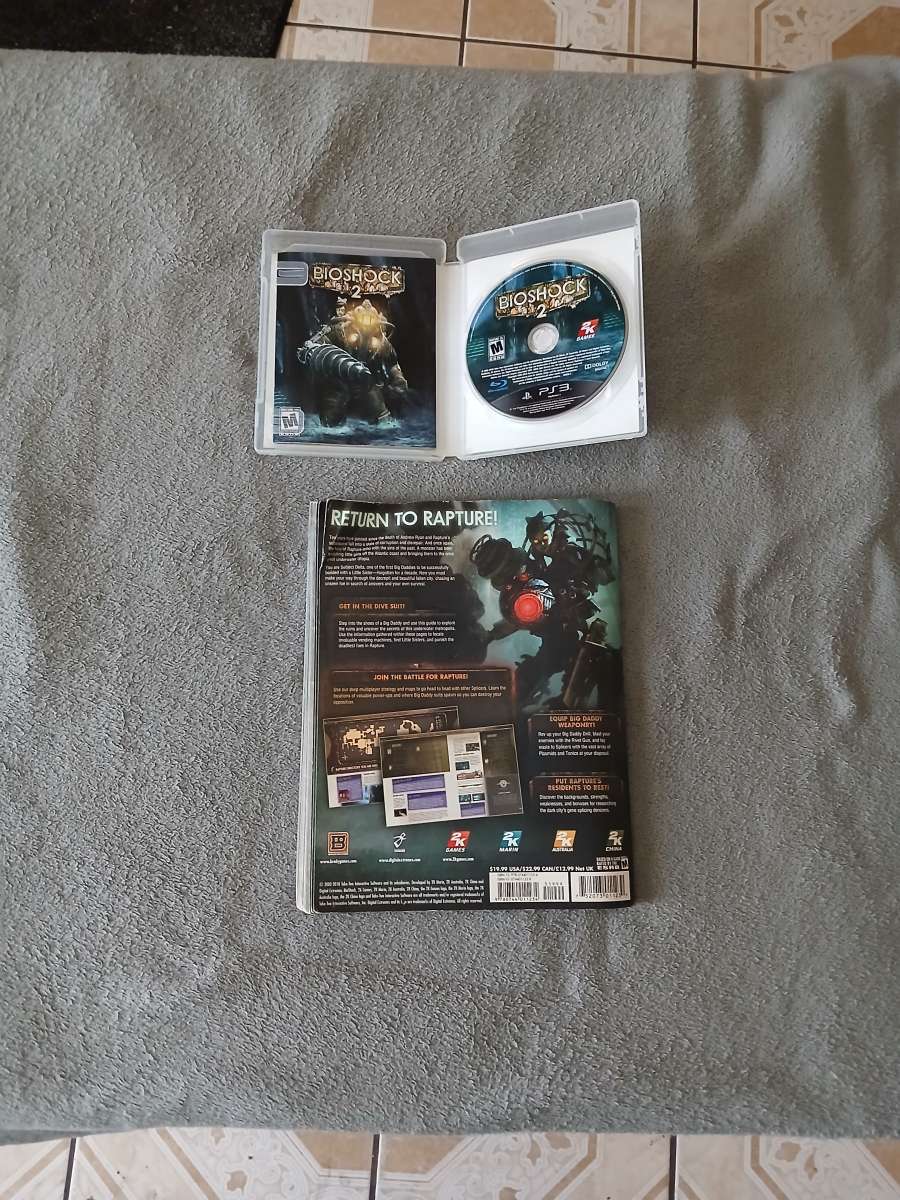 BioShock 2 with Official Strategy Guide Magazine PS3