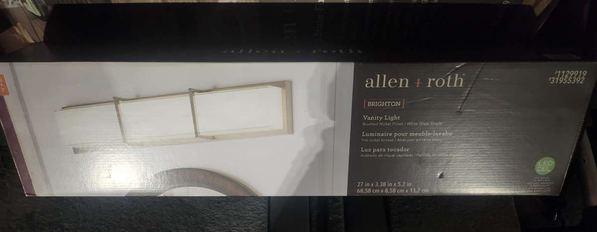 Allen and Roth Brighton LED Vanity Light BRAND NEW