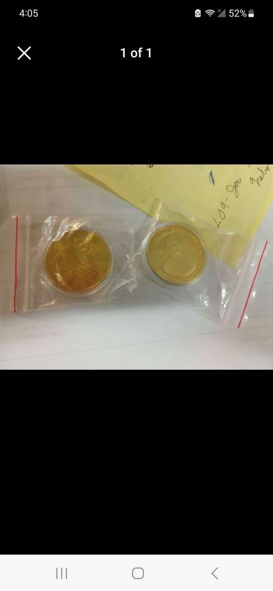 Brand new Kobe Bryant Coins  you get 2 for  10