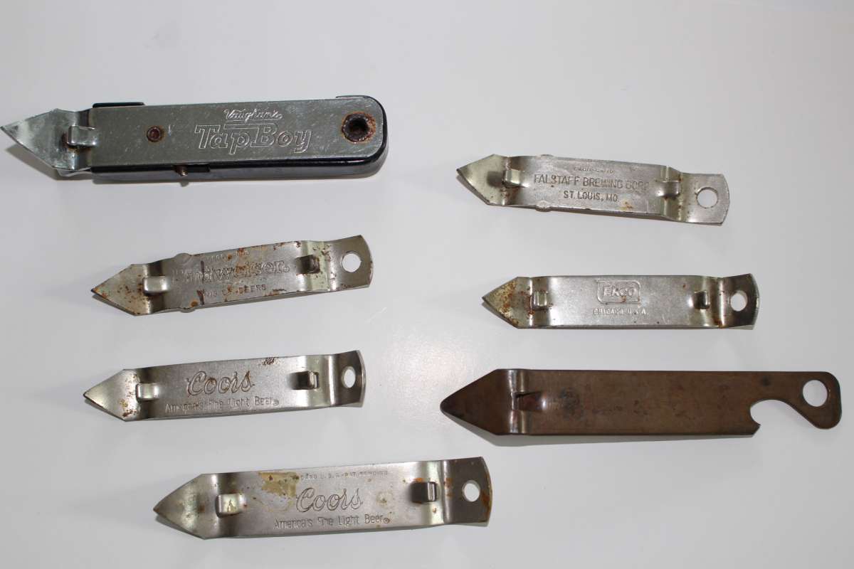 Vintage Bottle Can Openers Coors Budwieser TapBoy Falstaff