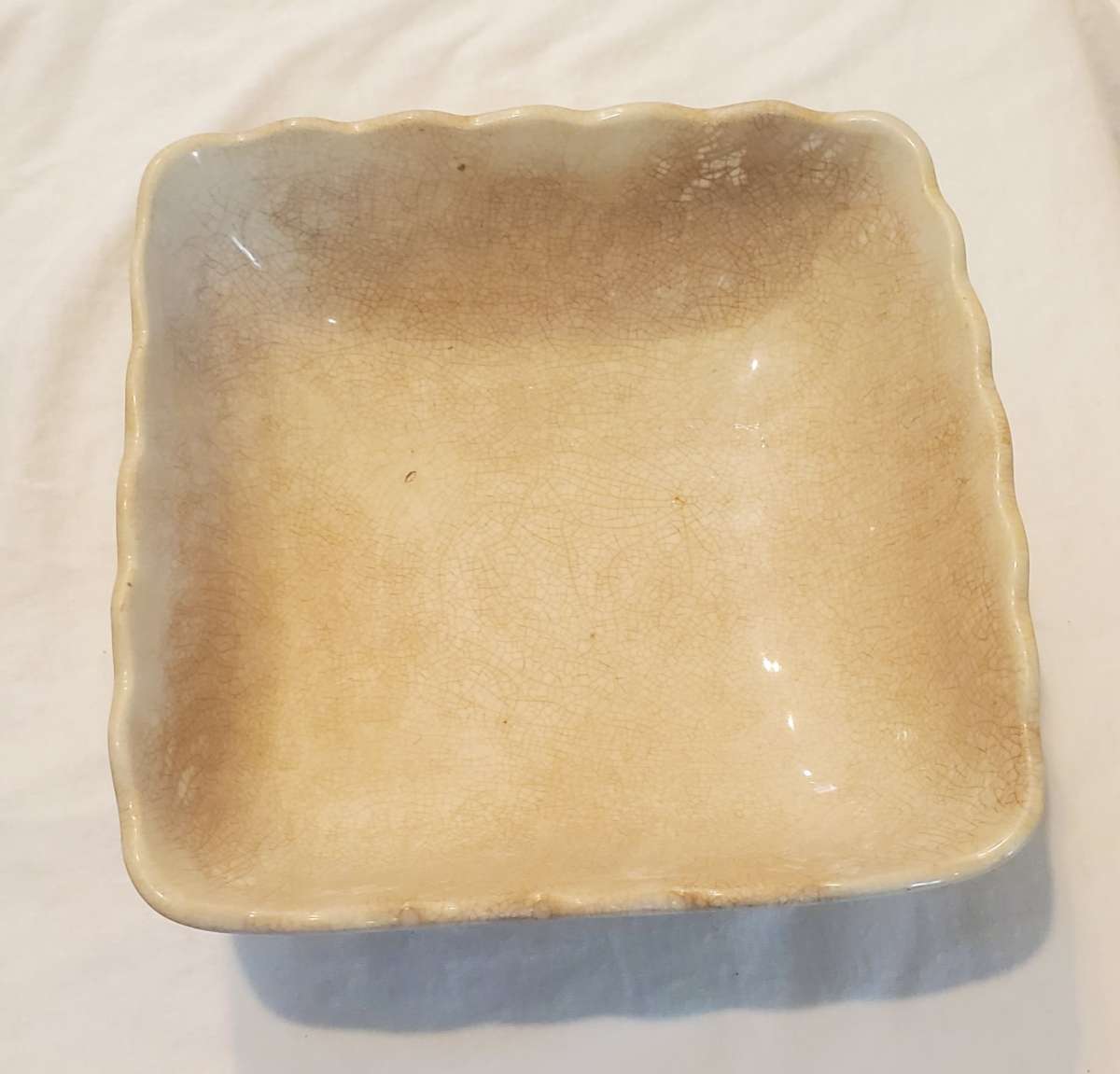 Vintage Brown Transferware Royal Ironstone China bowl Alfred