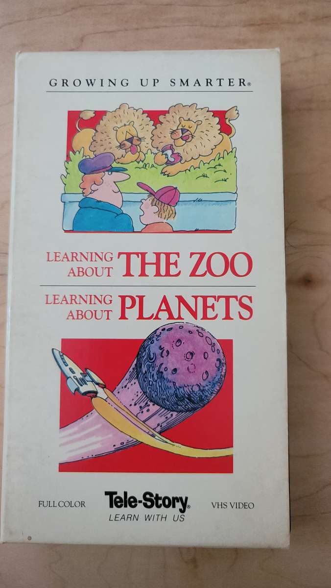 Learning About the ZooPlanets VHS movie cheap
