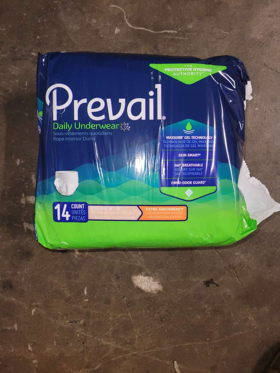 prevail adult female extra large pull ups