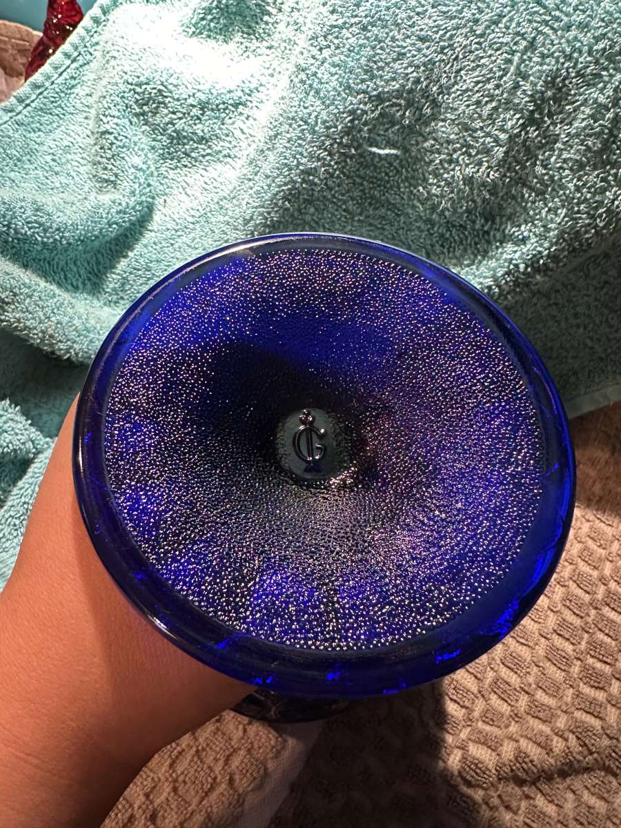 Glass Goblet by Imperial Glass company