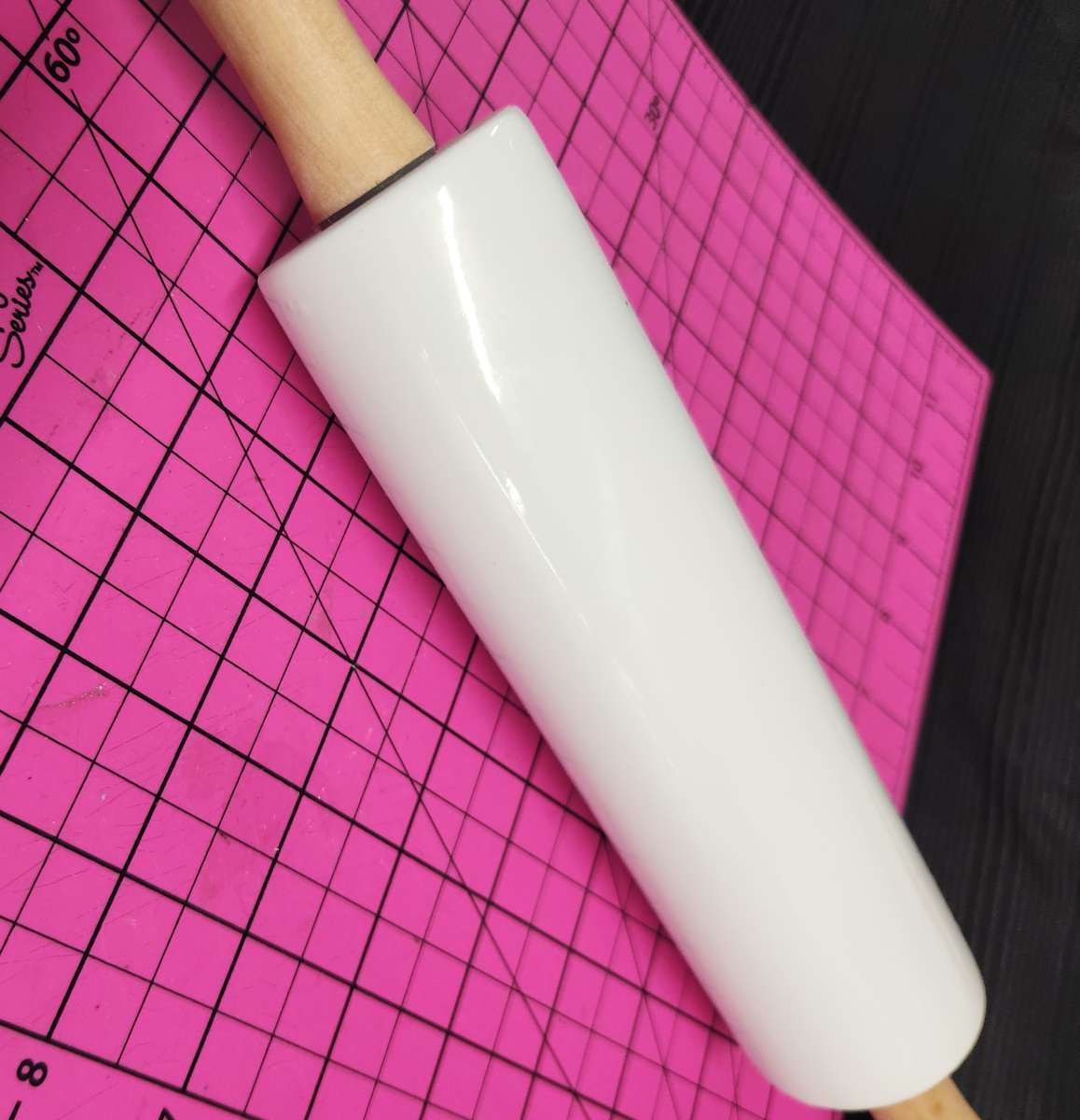 New 16 Inch Ceramic inscribed Sugar Spice Rolling Pin