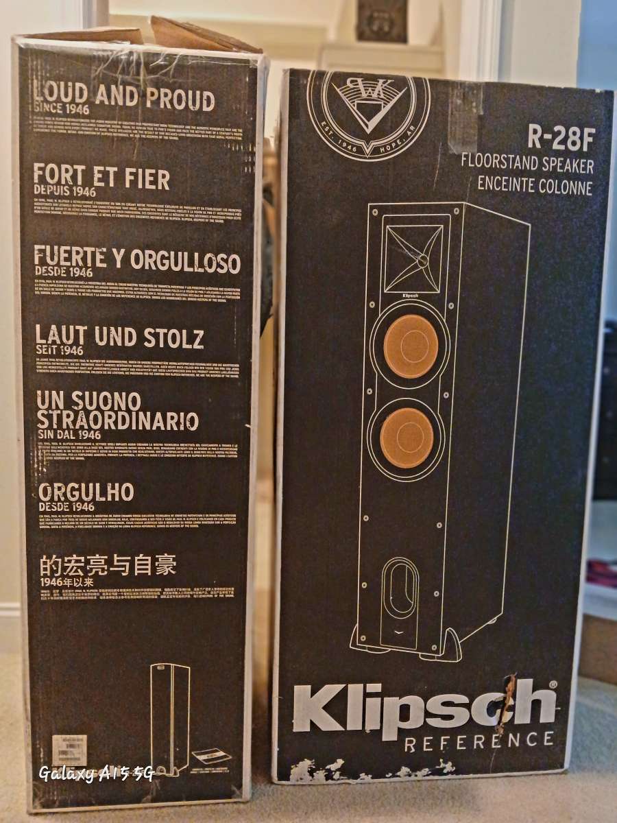 klipsch floorspeakers