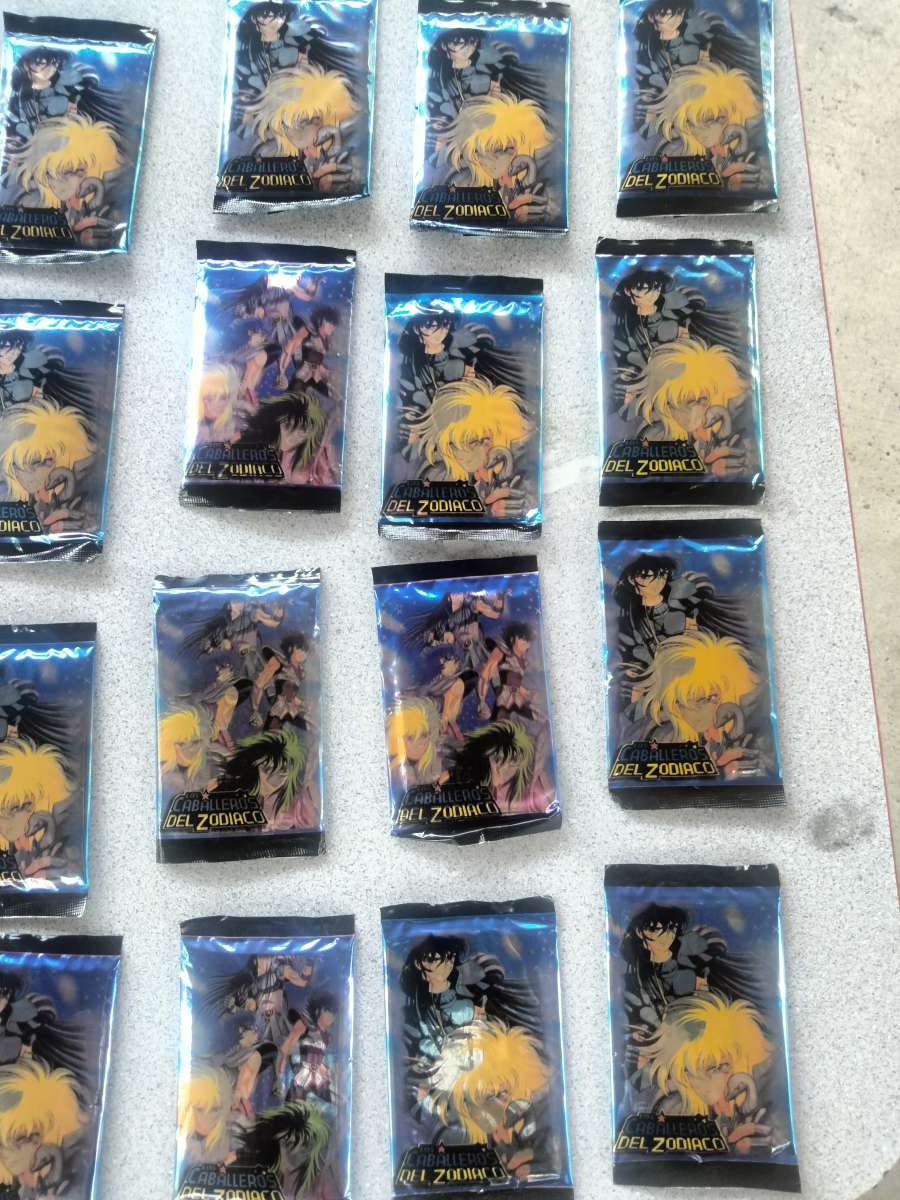 Vintage Caballeros del zodiaco cartas